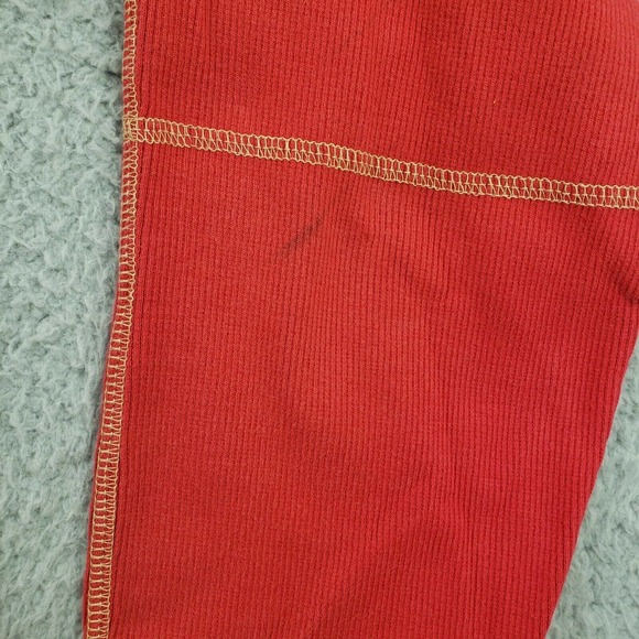 Pepe Jeans Londo Shirt Adult 3X Womens Red Long Sleeve V-Neck Heavy - Picture 8 of 14